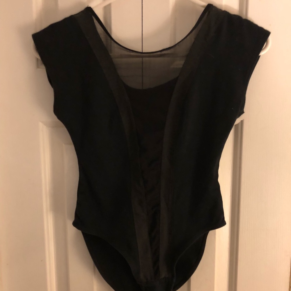 American Apparel mesh bodysuit